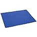 Fit Meal Prep 200 Pack Disposable Paper Placemats, 14 x 10 Inch Blue with Decorative Wavy Scalloped Edge for Restaurant Catering Dining Table, Baby Kids Birthday Parties