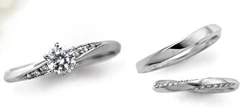 Amazon 婚約指輪 安い 結婚指輪 セットリング ダイヤモンド プラチナ 0 4カラット 鑑定書付 0 404ct Dカラー Vvs2クラス 3exカット H C Cgl リング 通販