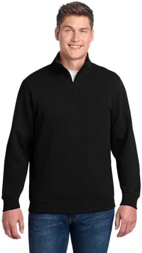 Mercer+Mettle Unisex Stretch Quarter Zip Pullover | Mock Neck