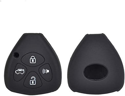 JHDKAC Car Remote Control Silicone Car Remote Key Fob Cover Case For Toyota Camry Corolla 4-Runner RAV4 Yaris For Scion xD xB iQ tC Protector