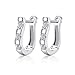 Newtrip Charming Women's Sterling Silver Ear Hoop Earrings Ear Stud