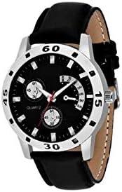 Hepex Analogue Black Dial Men's Watch