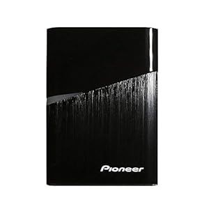 Pioneer USB-C 240 GB draagbare externe SSD Ultra Slim compatibel met Thunderbolt 3 (APS-XS02-240)