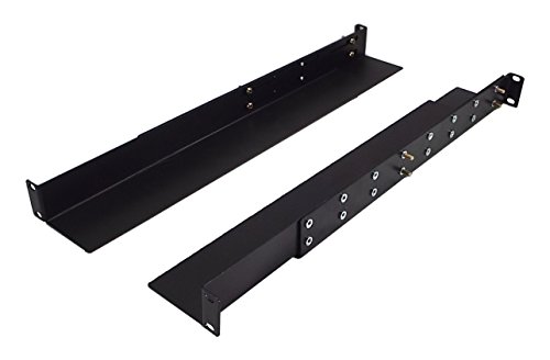 CNAweb 1U Low Profile Adjustable Angled Supporting Rail Kit for Desktop/Mini Tower/Rackmount Computer