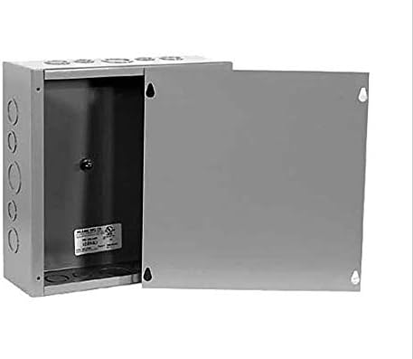 Milbank 10104-SC1 Surface Mount Indoor Type 1 Screw Cover Junction Box 10x10x4-by-Milbank