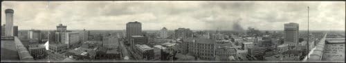 1924 "City of Houston" taken from the top of the Keystone Bldg., center of Houst