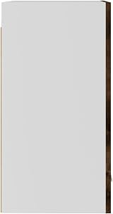 vidaXL Smoked Oak Hanging Cabinet Wall Mounted Kitchen Storage 39.5x31x60 cm view 7