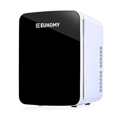 Euhomy Mini fridge for bedroom, 10 L Mini skincare fridge & Makeup
