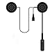 LeaningTech Motorcycle Helmet Wireless Headset Bluetooth Intercom Headset, Helmet Headphones, Speakers Hands free, Music Call Control