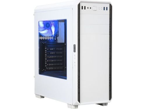 DIYPC J180-W White SPCC ATX Mid Tower Computer Case