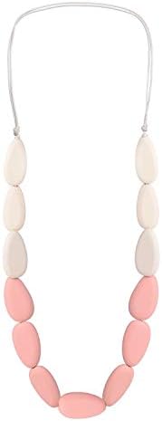 D EXCEED Women's Fashion Wood Bead Statement Necklace Adjustable Timber Teardrop Beaded Necklace