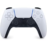 PlayStation DualSense Wireless Controller, white (Renewed)