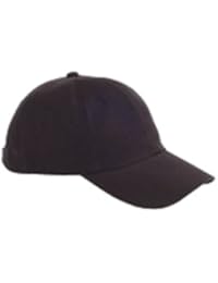 Big Accessories and BAGedge Youth Unconstructed Cap, black, One Size
