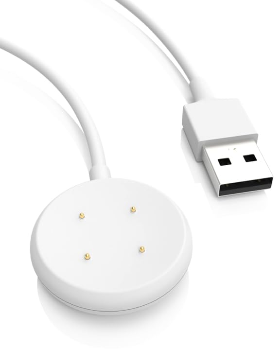 Bicmice Charger for Google Pixel Watch 2/Pixel Watch 3 USB Magnetic Charging Cable Stand(3.3Ft/1M)