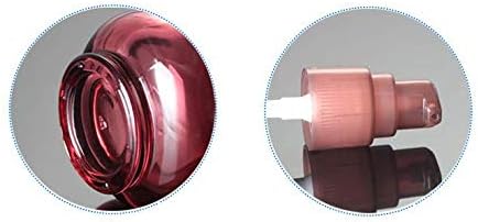 VASANA 2 PCS 60ML Upscale Empty URefillable Wine Red Glass Pump Press Lotion Bottle Cosmetic Make Up Oil Cream Emulsion Jar Bottle Storage Containers - Image 3