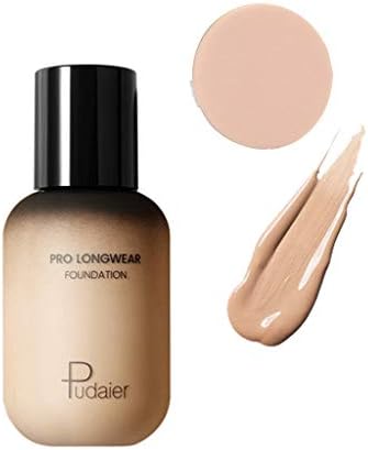 FINME Face Eye Foundation Liquid+Puff Block Defect Highlight Contour Liquid Stick Makeup Foundation