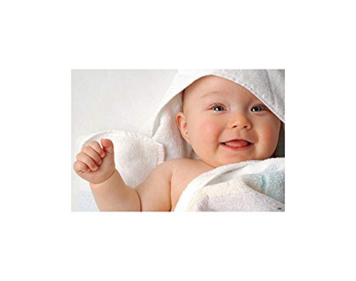 PRINTELLIGENT Baby Poster for Room, Collection of Cute Babies boy and Girl, Toddlers, Kids Images and Wall Posters Multi Color