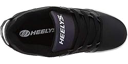 Heelys Girls Voyager Tennis Shoe, Black