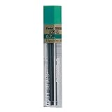 Pentel Hi-Polymer Lead, 0.7 mm, Medium, 2B, Black (50-2B)