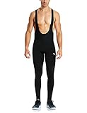 Baleaf Men's Padded Thermal Stirrup Cycling Bib Pants