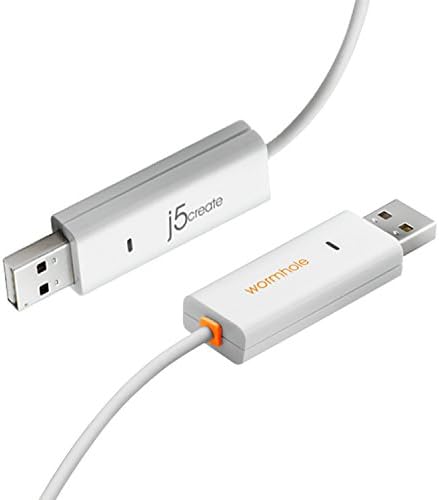 Easy File Sharing Wormhole Transfer Cable for Mac and Windows And Share Keyboard and Mouse Between Both Computers BX2WH Refurbished