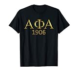 Alpha Phi Alpha Fraternity 1906 T-Shirt