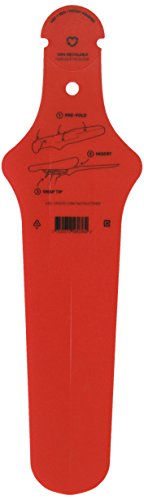 Ass Savers Extended Bike Mudguard Rain Road Rear Saddle Red Bicycle Fender