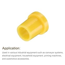 uxcell 12pcs Flanged Sleeve Bearings Plastic