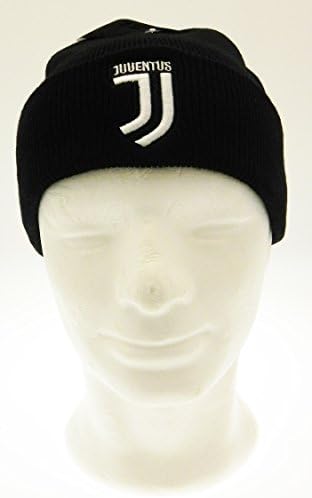 Official Juventus 2017/2018 Black Hat With Logo, Adult