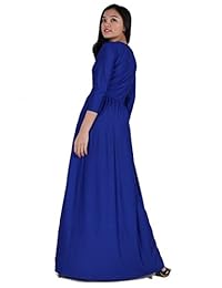 MayriDress maxi vestido con plumas de pavo real talla grande, ropa de playa, o boda para mujer