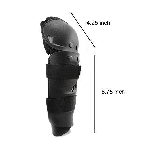 Kids Dirt Bike Protector Armor Vest Body Chest Spine Back + Knee/Shin Guard Pads Toddler Protective Gear Set for Youth Children Sports Safety Protection: Biking, Skateboard, Motocross Racing, Skating