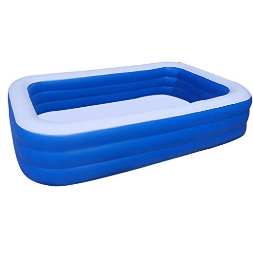 Jentouzz Family Inflatable Pool, Summer Kiddie Pools Above Ground