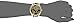 GUESS Women's U0504L2 Animal Print Gold-Tone Watch with World Map