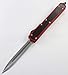 TacKnives OTF Double Action Safety Knife Out-The-Front MTU11G (Red)
