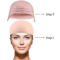 3 Pieces Bald Caps Set Includes 1 Piece Latex Bald