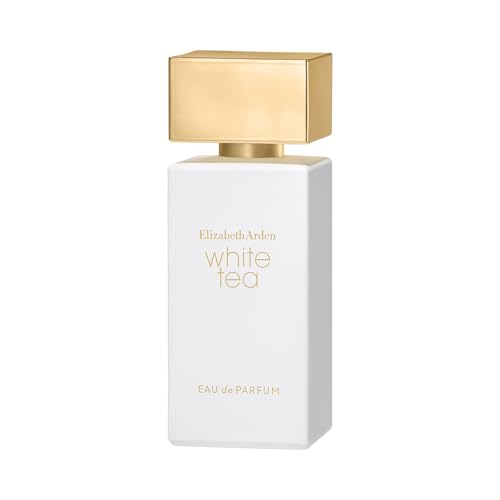 Elizabeth Arden - White Tea Eau de Parfum, Musky Woody Floral Women’s Perfume with Luminous Rose Water, White Tea and Warm Amberwood, Long-Lasting, Elegant and Serene Scent Spray