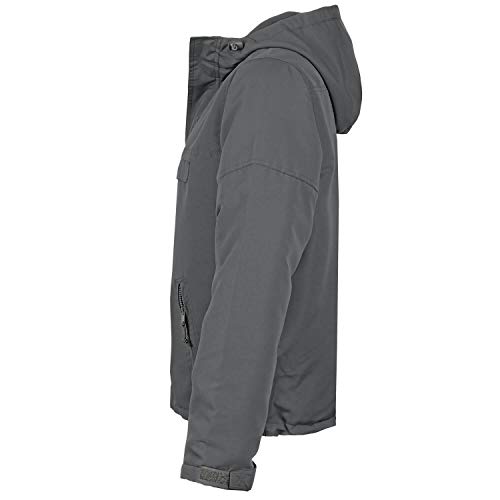 bw-online-shop Hooded Windbreaker Herren Jacke m. Fleecefutter – Bild 5