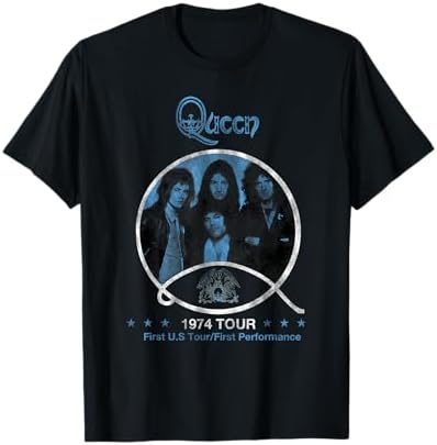 Amazon.com: Queen 'Night at The Opera Crest' (Natural) T-Shirt