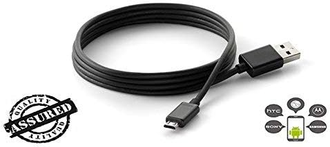 SEGGO Asus Zenfone 2 ZE551ML (Z E 551 M L) Compatible USB Cable Data Charging Cable Like Data Cable || Micro USB Fast Charging Cable || Sync Cable || Charger Cable For Power Bank, Bluetooth Earphones, Car Charger | Quick Charge Cable Speed Upto 2.4 Amp || High Speed Data Transfer Cable With Mobile Tablet PC Laptop Android Smartphone V8 Cable (1 Meter, Black)