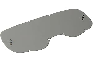 Fox Racing Men's AIRSPACE/Main MX20 CHRM LEXAN Lens (Chrome, One Size)