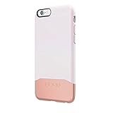iPhone 6S Case, Incipio EDGE Chrome Case [Hard Shell] Cover fits both Apple iPhone 6, iPhone 6S - Iridescent White/Rose Gold