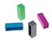 Strictly Briks Classic Stackers Set of 180 Building Bricks | New and Improved 2x2 Stackers for Towers and More! | 100% Compatible with All Major Brands | Rainbow and Metallic Colors
