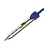 Airgoesin EKG ECG Calipers Nursing or Doctor Caliper Divider for Measuring Drafting Electrocardiographs with Ruler (Blue)