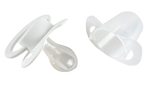 Littleforbig Bigshield GEN 2 Adult Sized Pacifier Dummy Bigshield 3 PACI PACK - Black,White,Green