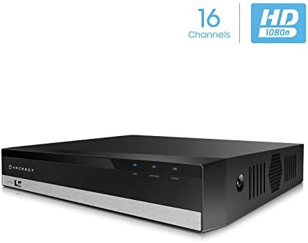 Amcrest 1080n ProHD 16 Channel DVR Security Camera System Recorder, Security DVR for Analog Security Cameras & Amcrest IP Cameras, Remote Smartphone Access, HDD & Cameras NOT Included (AMDVTENL16-H5)