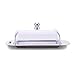 Mercier Stainless Steel Butter Dish (See-Through Lid)