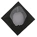Annhiengrad Unisex Adult Matte Graduation Gown Cap with Tassel 2022,Black,Size 45