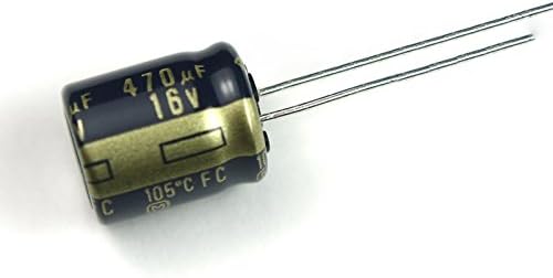 (LB #8) 8pcs Panasonic FC 470uf 16v 105C Radial Electrolytic Capacitor for Motherboard