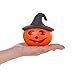 Anboor 4.3 Inches Squishies Pumpkin Hat Kawaii Slow Rising Scented Squishies Stress Relief Kid Toys Halloween Decorative Props,1 Pcs Random