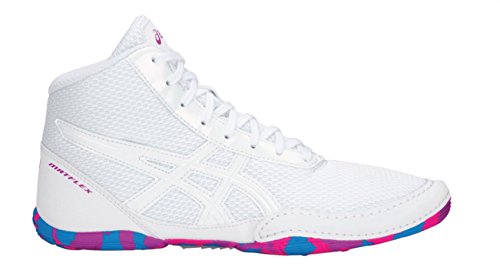 ASICS Kids Unisex Matflex 5 GS Wrestling (Toddler/Little Kid/Big Kid) White/White 3 M US Little Kid